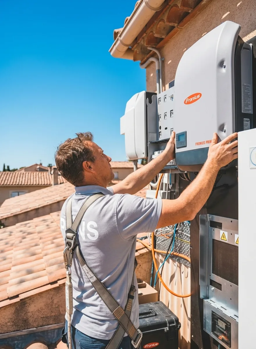 Connectiques, fixations et onduleur