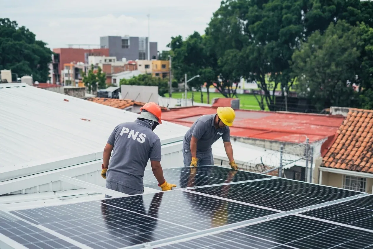 Panneaux solaires à Panazol